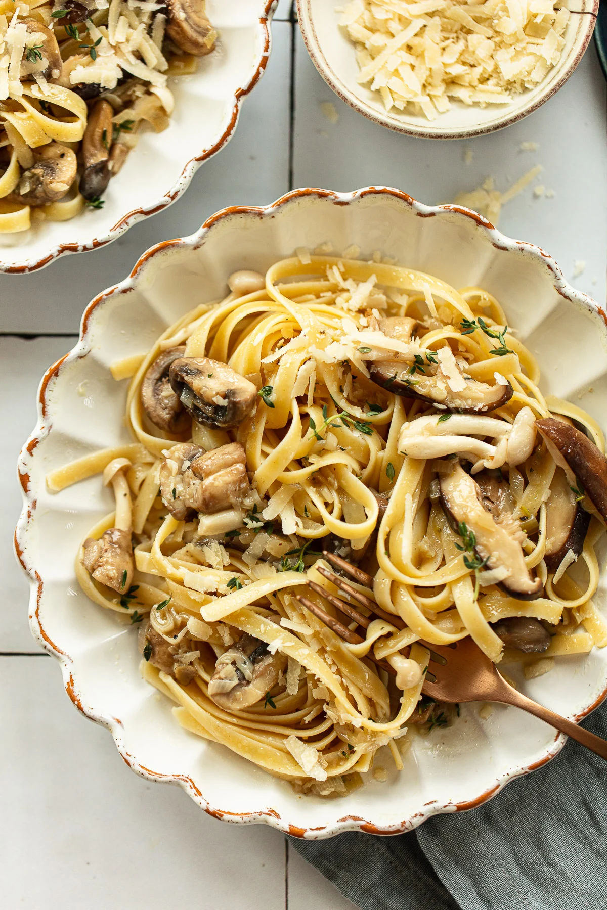 mushroom pasta