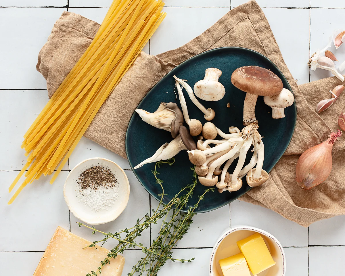 mushrooom pasta pantry